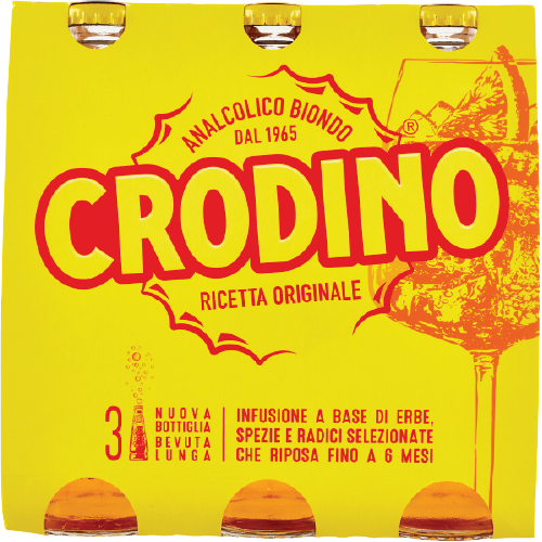 CRODINO BIONDO APÉRITIF SANS ALCOOL