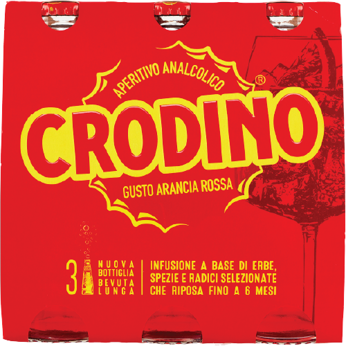 CRODINO ROSSO APÉRITIF SANS ALCOOL