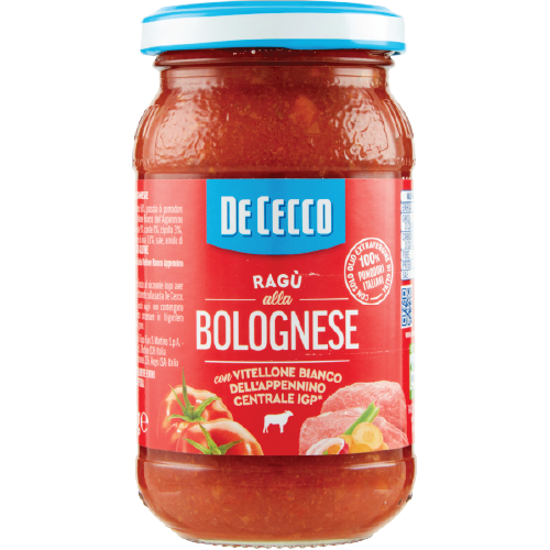 BOLOGNAISE AU BOEUF & PORC