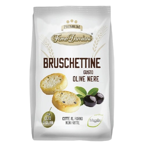 MINIS BRUSCHETTAS AUX OLIVES NOIRES