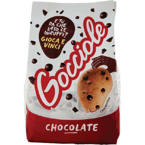 LES BISCUITS GOCCIOLE CHOCOLAT
