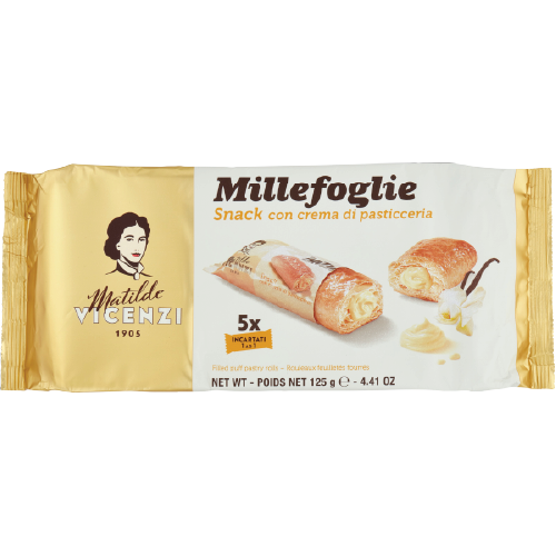 MINI SNACK FEUILLETÉ CRÈME PÂTISSIÈRE