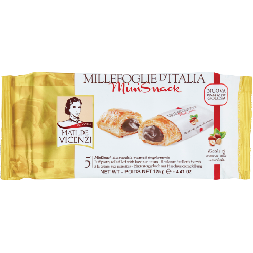 MINI SNACK FEUILLETÉ CRÈME NOISETTE