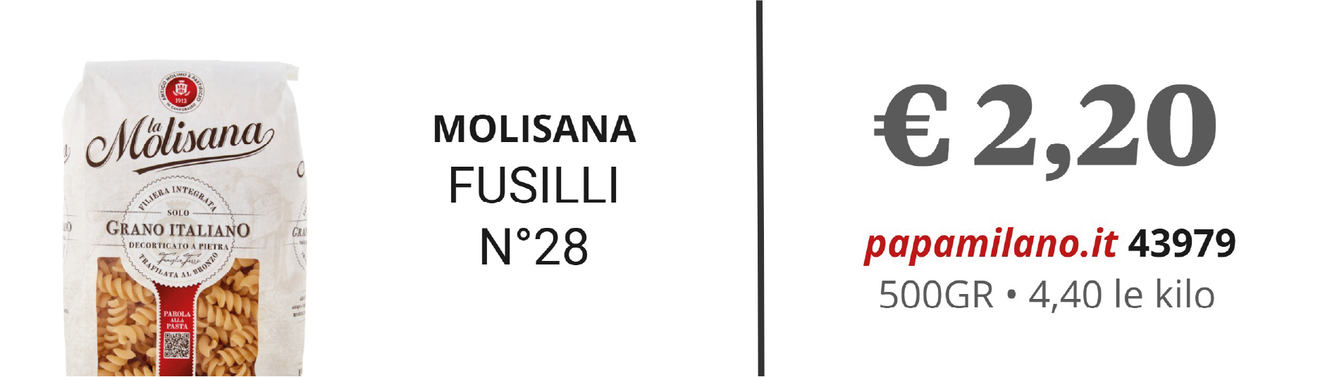 MOLISANA FUSILLI N°28