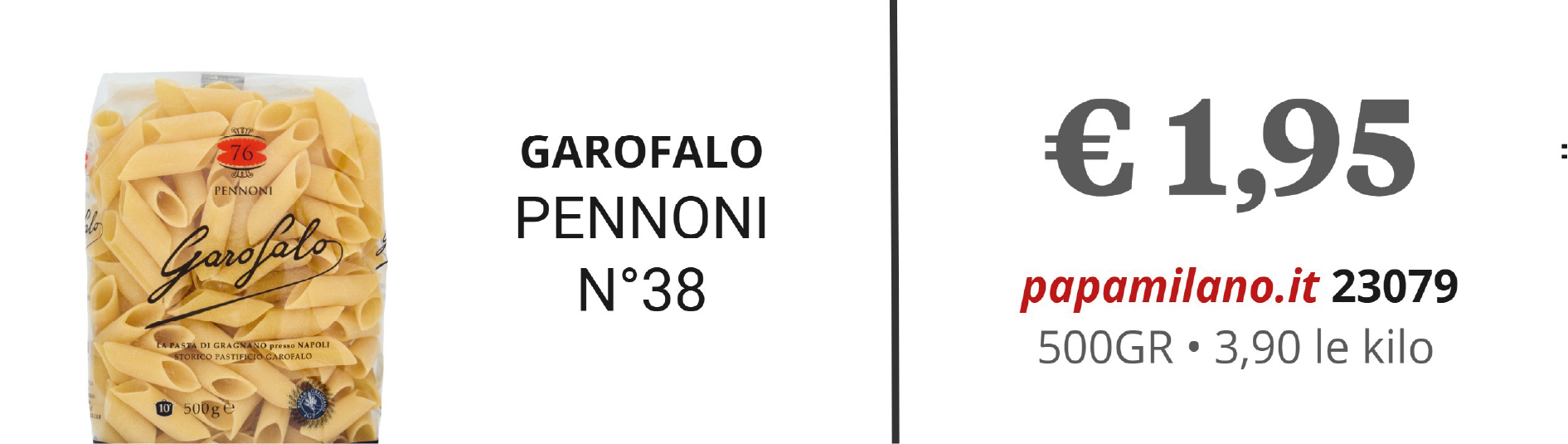 GAROFALO PENNONI N°38